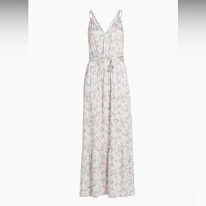 Splendid Gisella Printed Tie-Waist Maxi Dress
